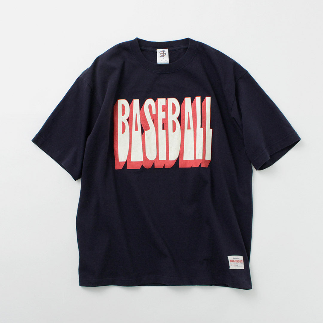 【30％OFF】JHANKSON（ジャンクソン） BASE BALL ショートスリーブ Tシャツ