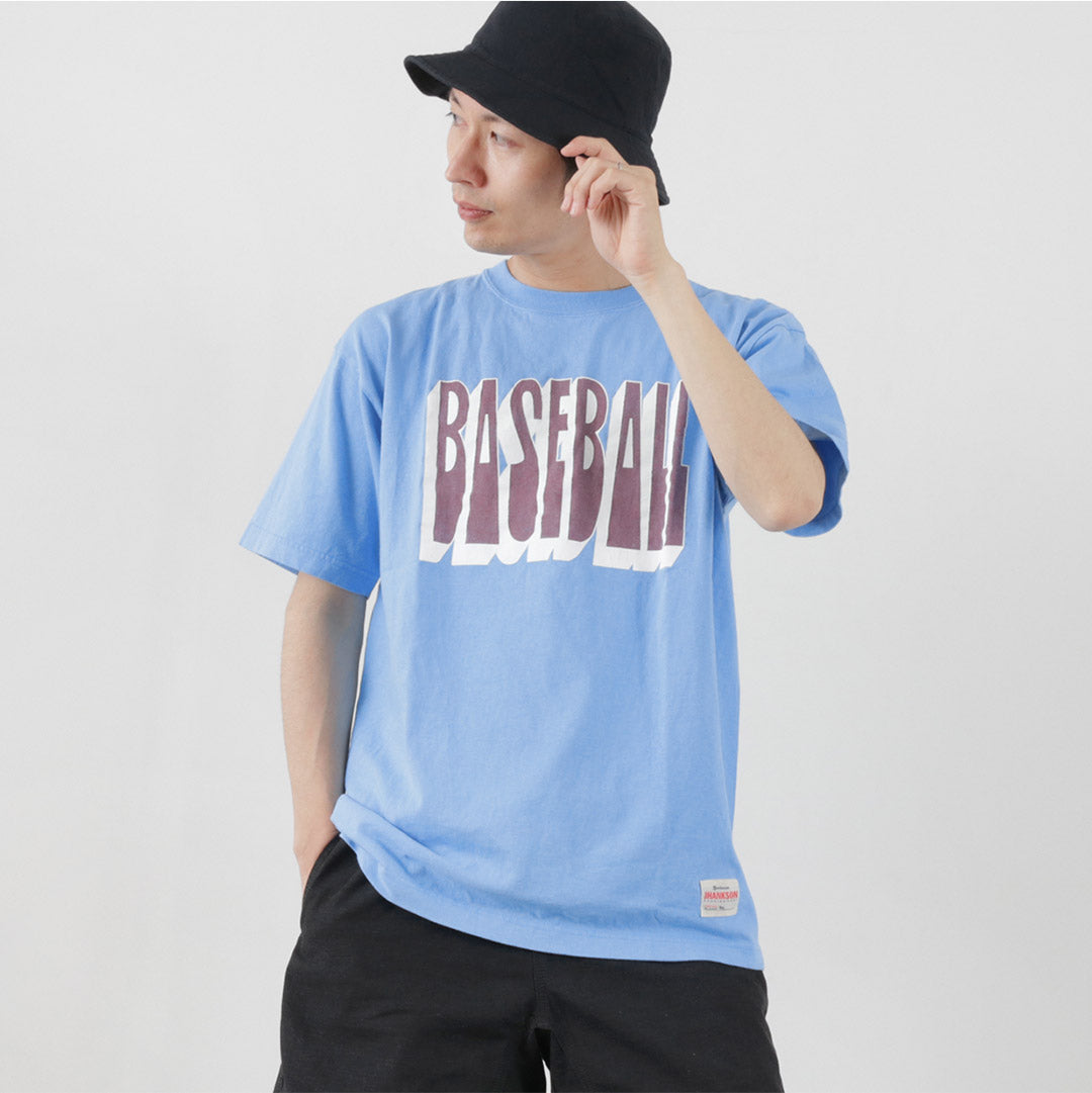 【30％OFF】JHANKSON（ジャンクソン） BASE BALL ショートスリーブ Tシャツ