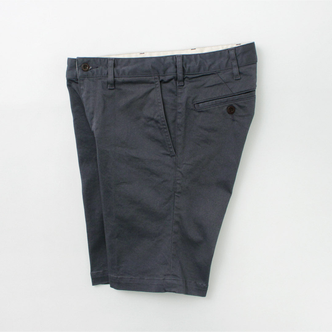 【まとめ買い割引対象！10/21(月)09:59まで】【30％OFF】JAPAN BLUE JEANS（ジャパンブルージーンズ） 別注 RJB3291 フレンチ スリムトラウザーショーツ / ショートパンツ ハーフパンツ 半ズボン ボトムス チノ 伸縮 ストレッチ【セール】