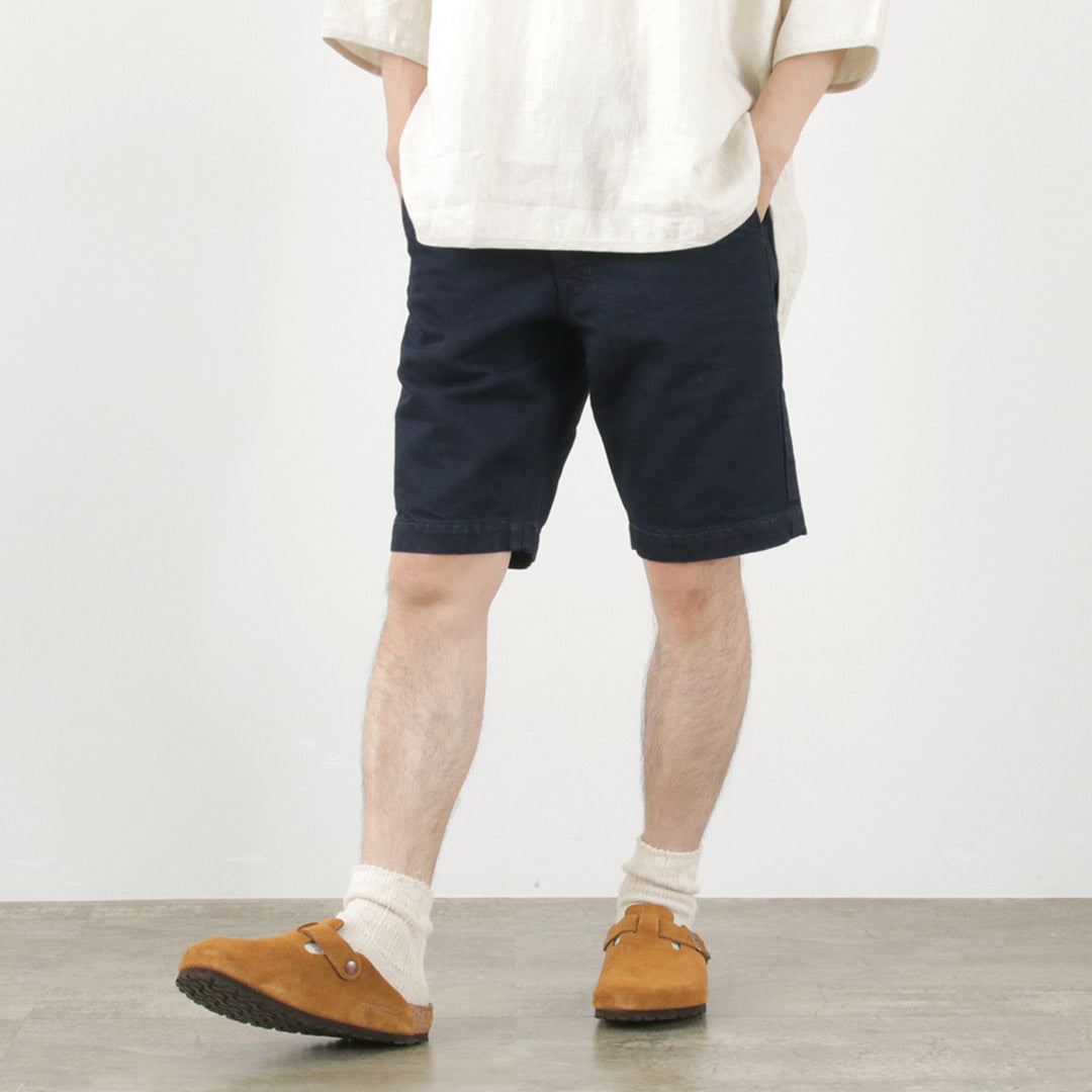 【まとめ買いで最大30％OFFクーポン】【20％OFF】JAPAN BLUE JEANS（ジャパンブルージーンズ） 和紙 デニム ショーツ / ボトムス ショートパンツ 半ズボン メンズ 日本製【セール】 クリスマス プレゼント ギフト