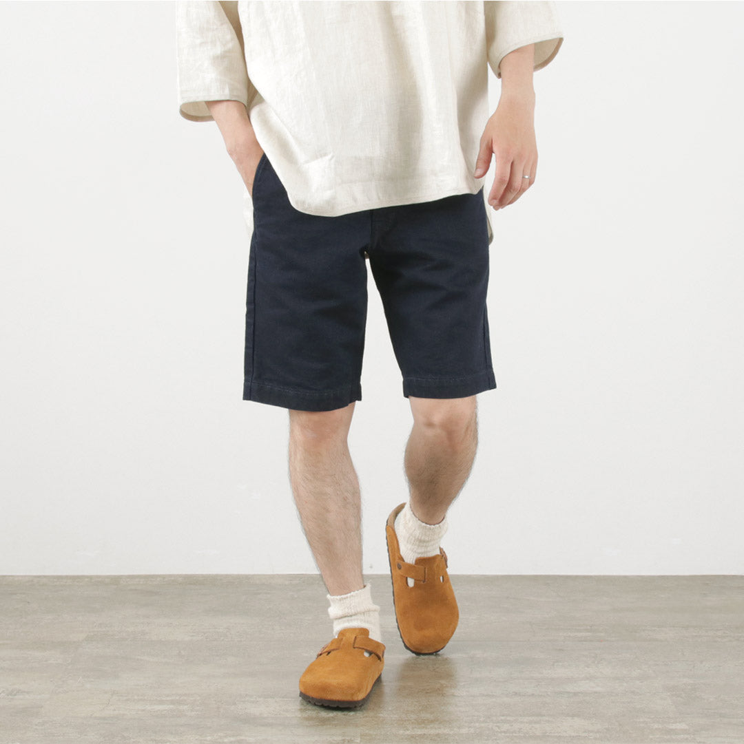【まとめ買いで最大30％OFFクーポン】【20％OFF】JAPAN BLUE JEANS（ジャパンブルージーンズ） 和紙 デニム ショーツ / ボトムス ショートパンツ 半ズボン メンズ 日本製【セール】 クリスマス プレゼント ギフト