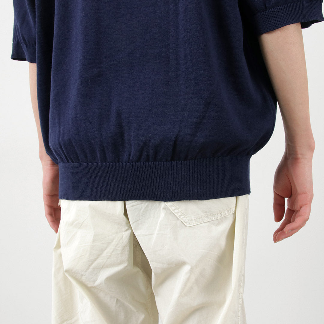 THE FOX（ザ フォックス） フォックス ニットポロ / ポロシャツ トップス メンズ レディース 半袖 ぺニーズ THE FOX knit polo shirt