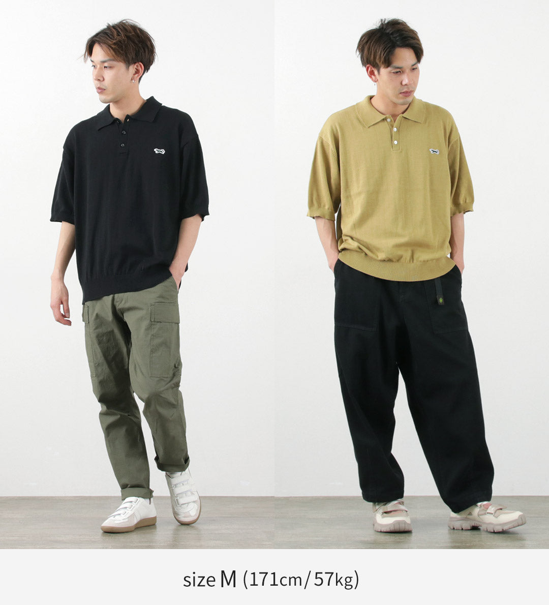 THE FOX（ザ フォックス） フォックス ニットポロ / ポロシャツ トップス メンズ レディース 半袖 ぺニーズ THE FOX knit polo shirt