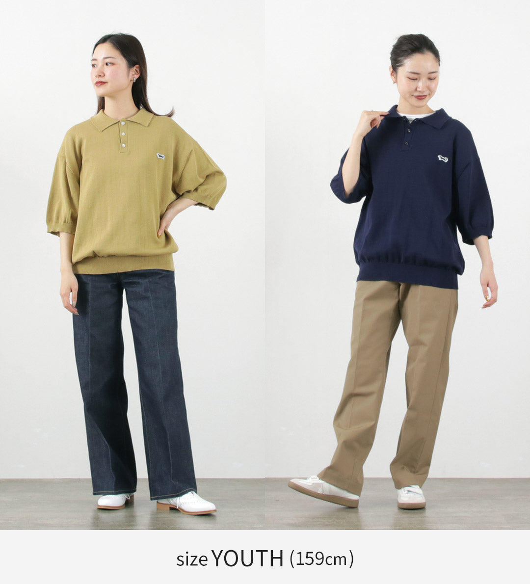 THE FOX（ザ フォックス） フォックス ニットポロ / ポロシャツ トップス メンズ レディース 半袖 ぺニーズ THE FOX knit polo shirt