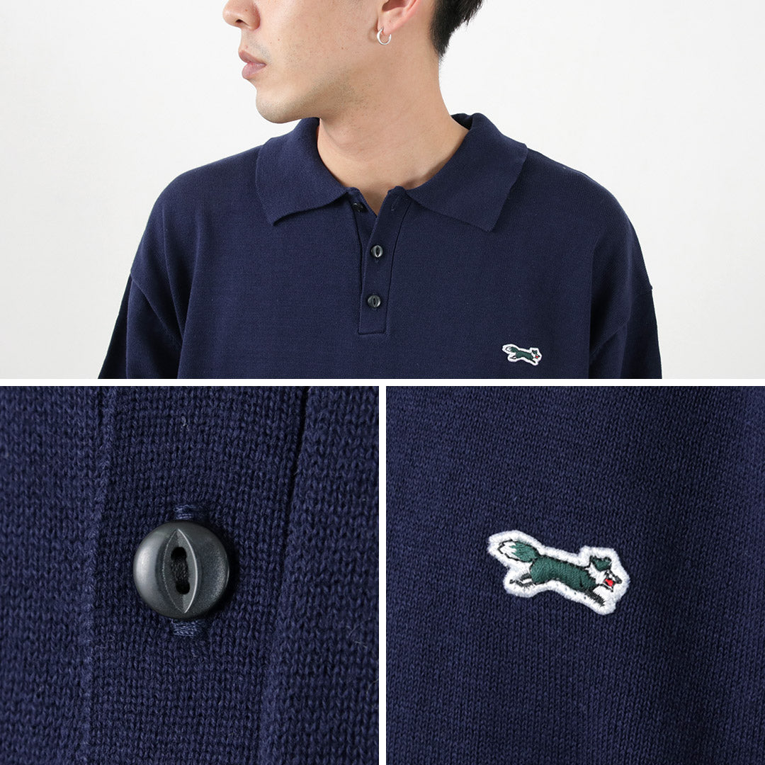 THE FOX（ザ フォックス） フォックス ニットポロ / ポロシャツ トップス メンズ レディース 半袖 ぺニーズ THE FOX knit polo shirt