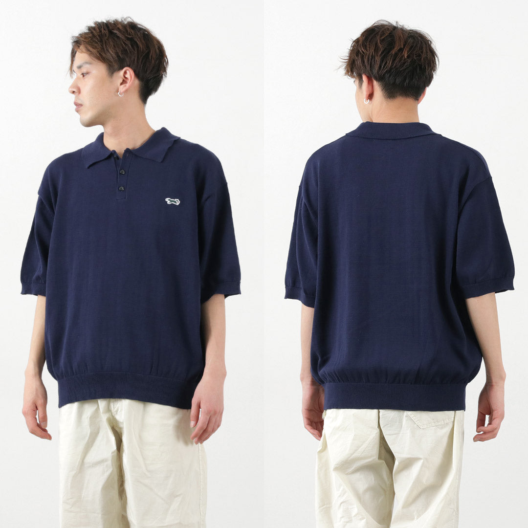 THE FOX（ザ フォックス） フォックス ニットポロ / ポロシャツ トップス メンズ レディース 半袖 ぺニーズ THE FOX knit polo shirt