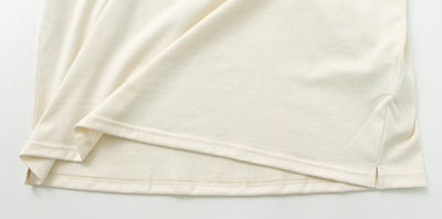TIEASY（ティージー） サマーニット ビッグTee / メンズ レディース ユニセックス トップス 半袖 ゆったり 無地 綿 日本製