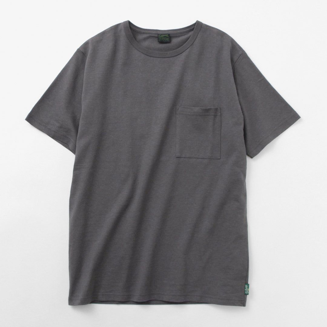 GOHEMP（ゴーヘンプ） 10oz ベーシックフィット ポケットTシャツ / メンズ 半袖 無地 ヘンプコットン 吸湿 速乾 BASIC FITS PK TEE 10oz JERSEY