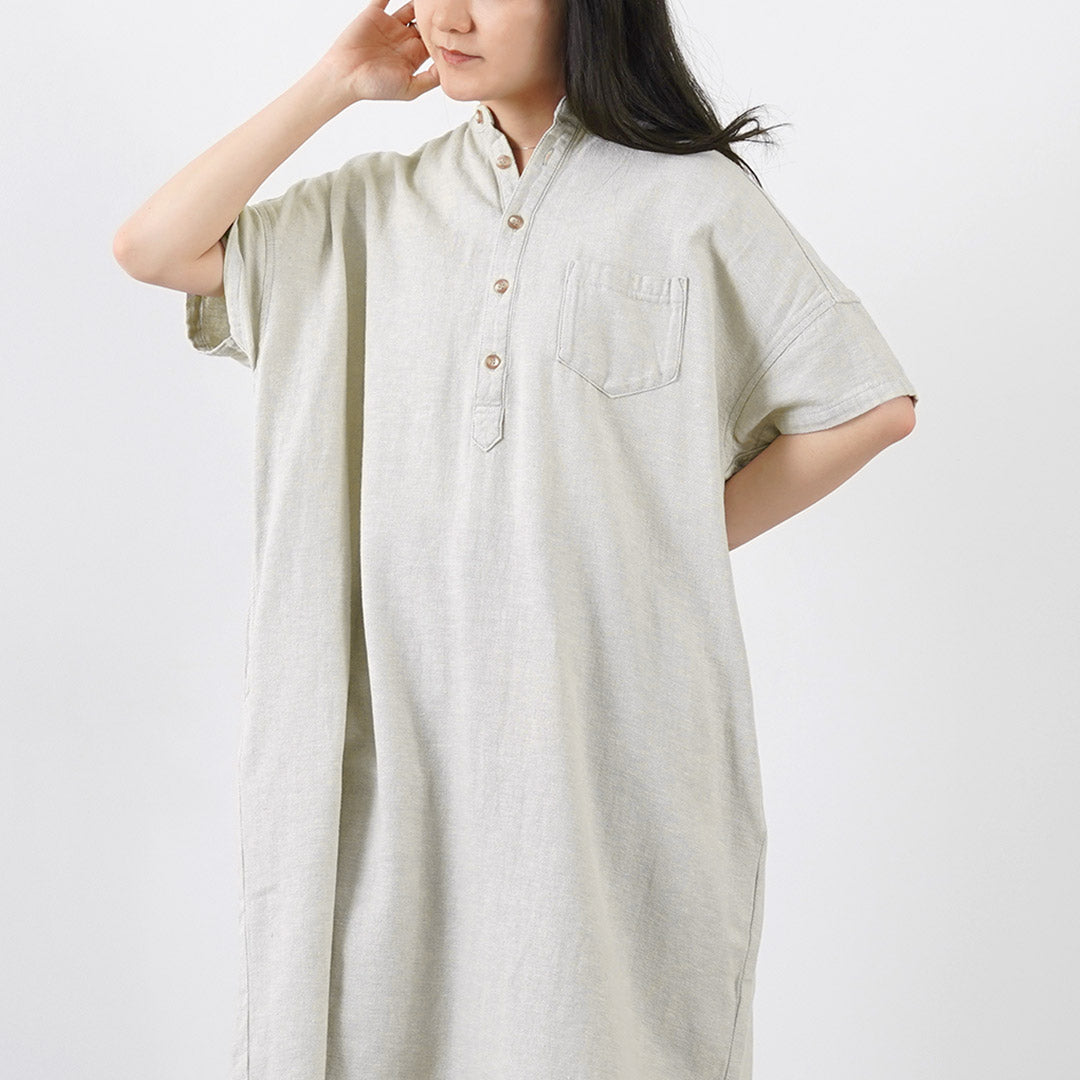 GOHEMP ワンピース 美品 50％OFF】GOHEMP（ゴーヘンプ） カーミング ヘンプコットン
