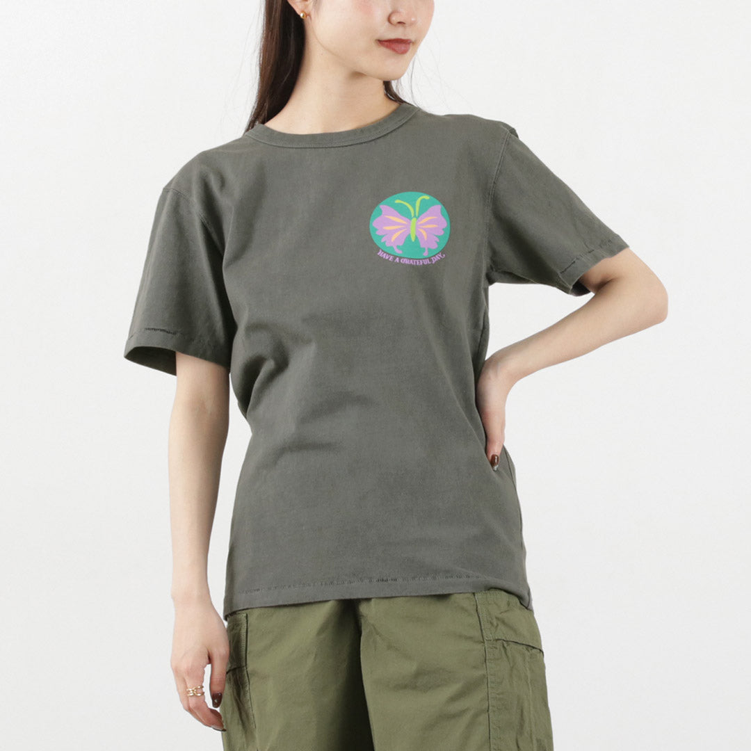 【30％OFF】HAVE A GRATEFUL DAY（ハブアグレイトフルデイ） 11oz Tシャツ バタフライ ＃2