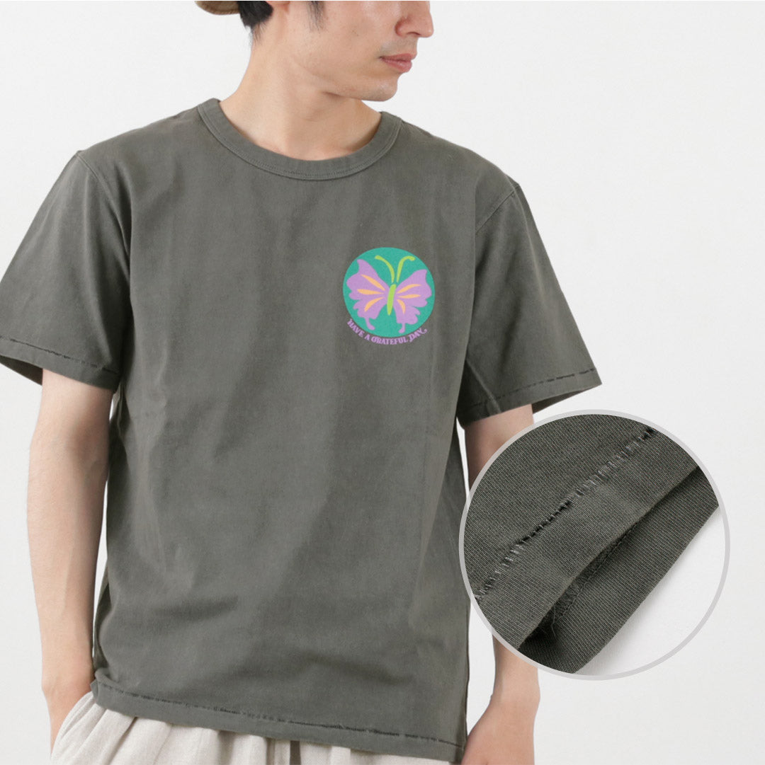 【30％OFF】HAVE A GRATEFUL DAY（ハブアグレイトフルデイ） 11oz Tシャツ バタフライ ＃2