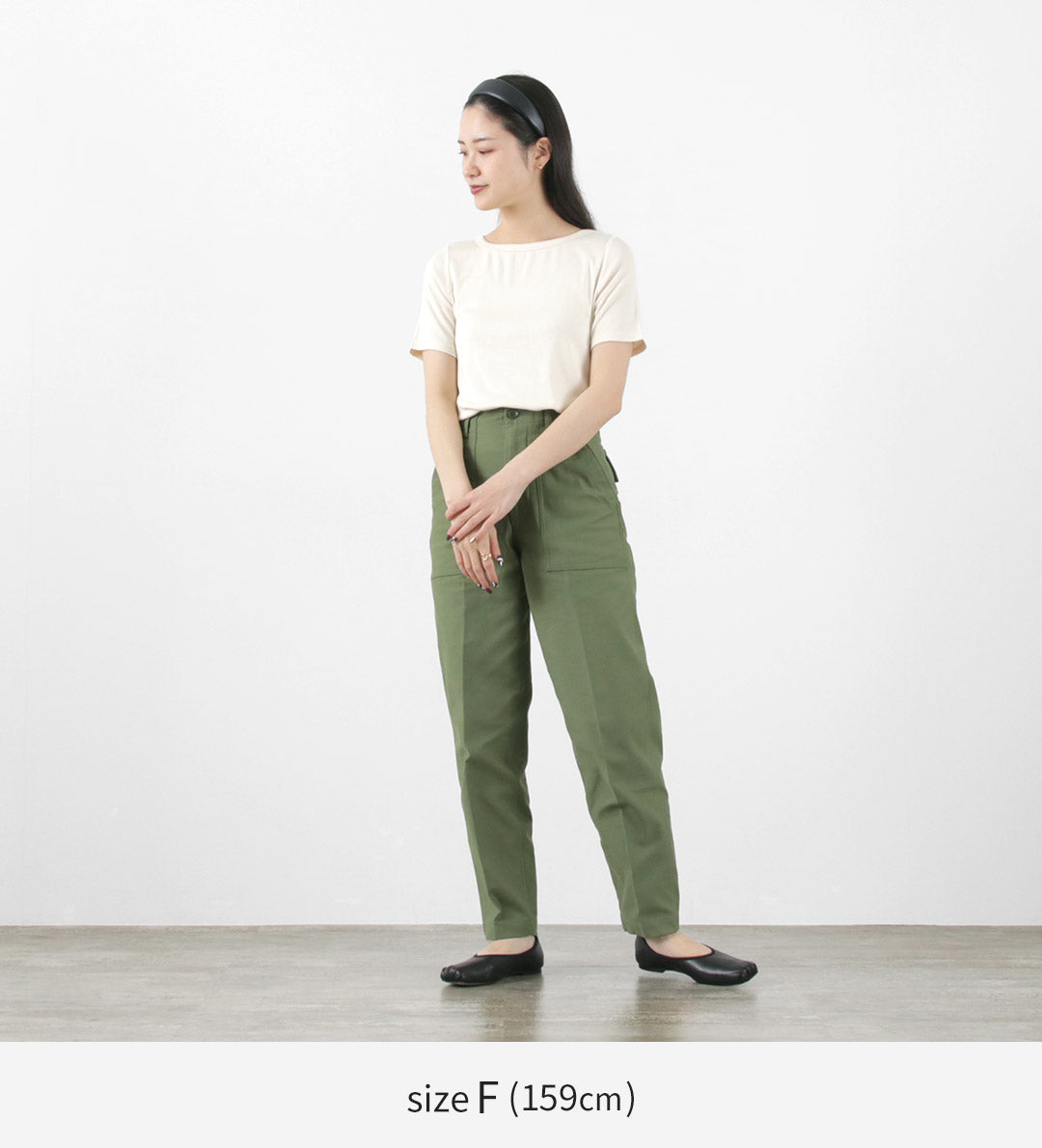 KELEN（ケレン） RICKY ベーシックリブトップス / レディース カットソー Tシャツ 半袖 インナー RICKY Basic Rib Tops