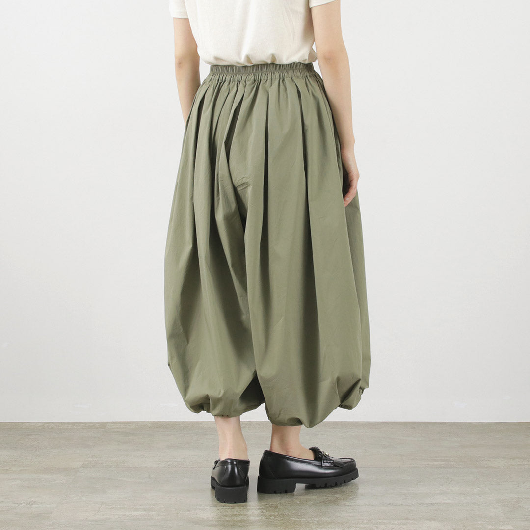 KELEN（ケレン） RIAM ギャザー キュロット パンツ / レディース 春夏 バルーン 膝下 長め Gather Culotte Pants