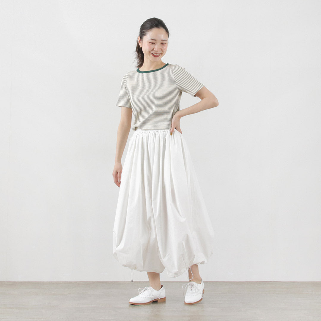 KELEN（ケレン） RIAM ギャザー キュロット パンツ / レディース 春夏 バルーン 膝下 長め Gather Culotte Pants