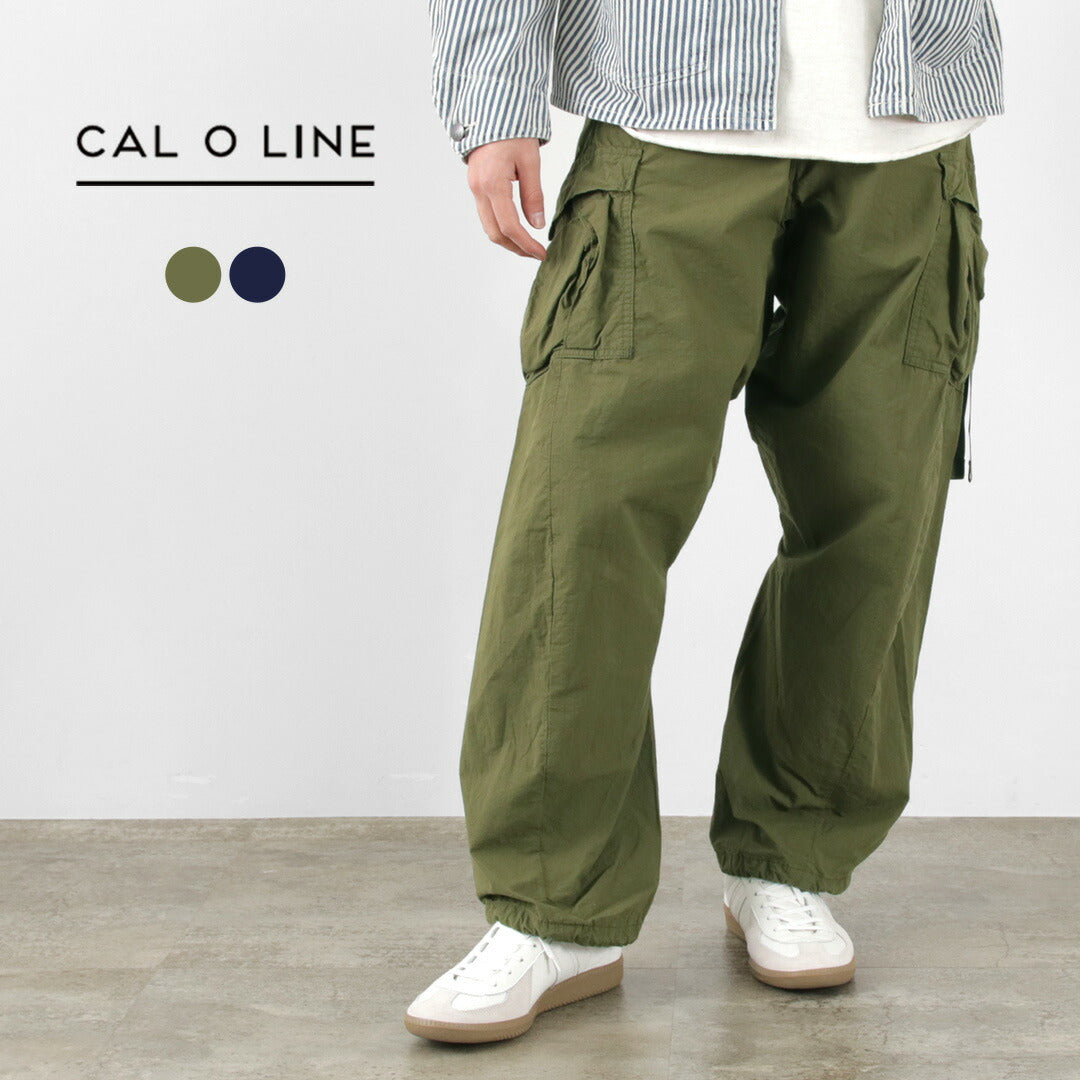 【30％OFF】CAL O LINE（キャルオーライン） バレル ファティーグパンツ