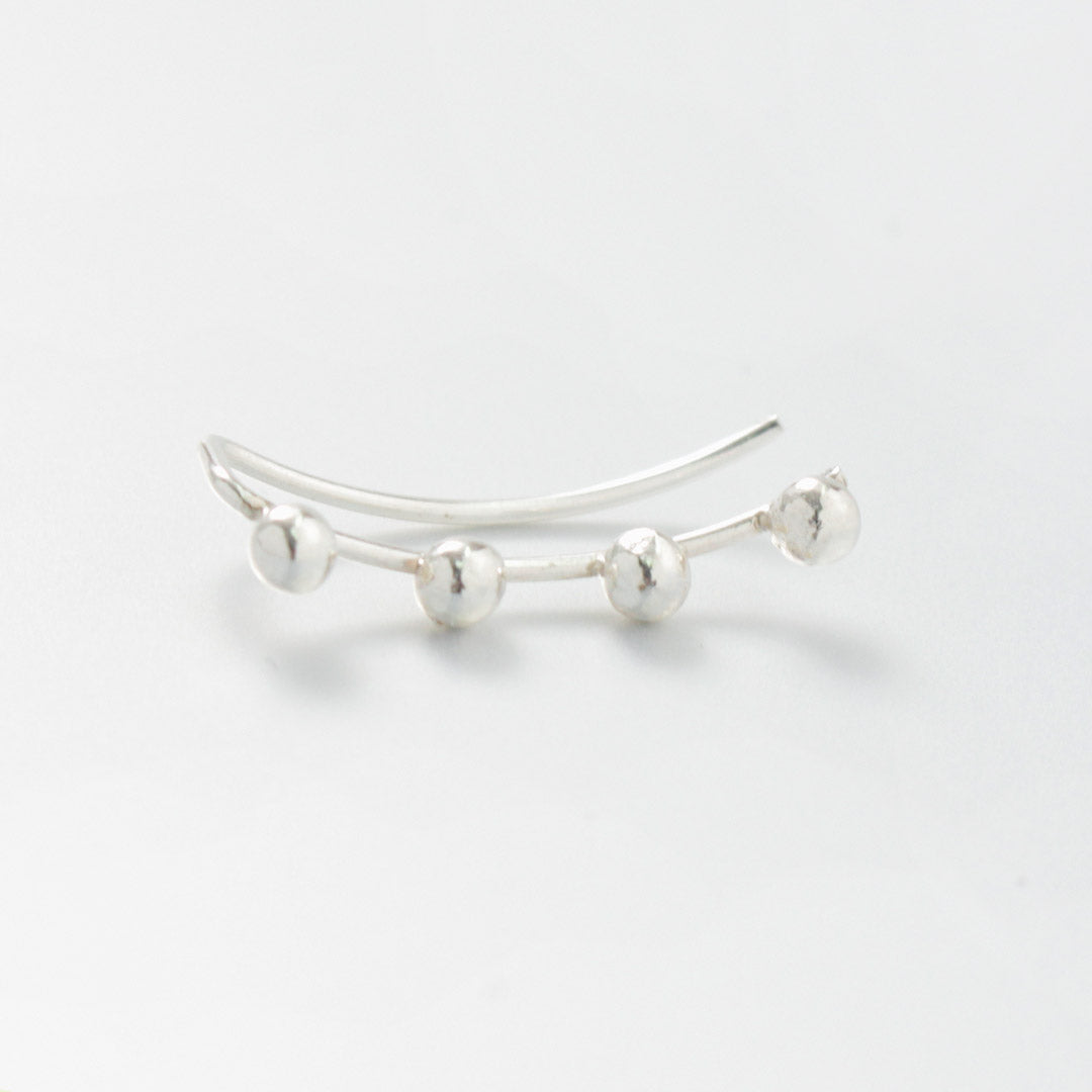 aura（オーラ） スモールボール ライン カフ レディース イヤーカフ 片耳 ピアス Small ball line cuff クリスマス プレゼント ギフト