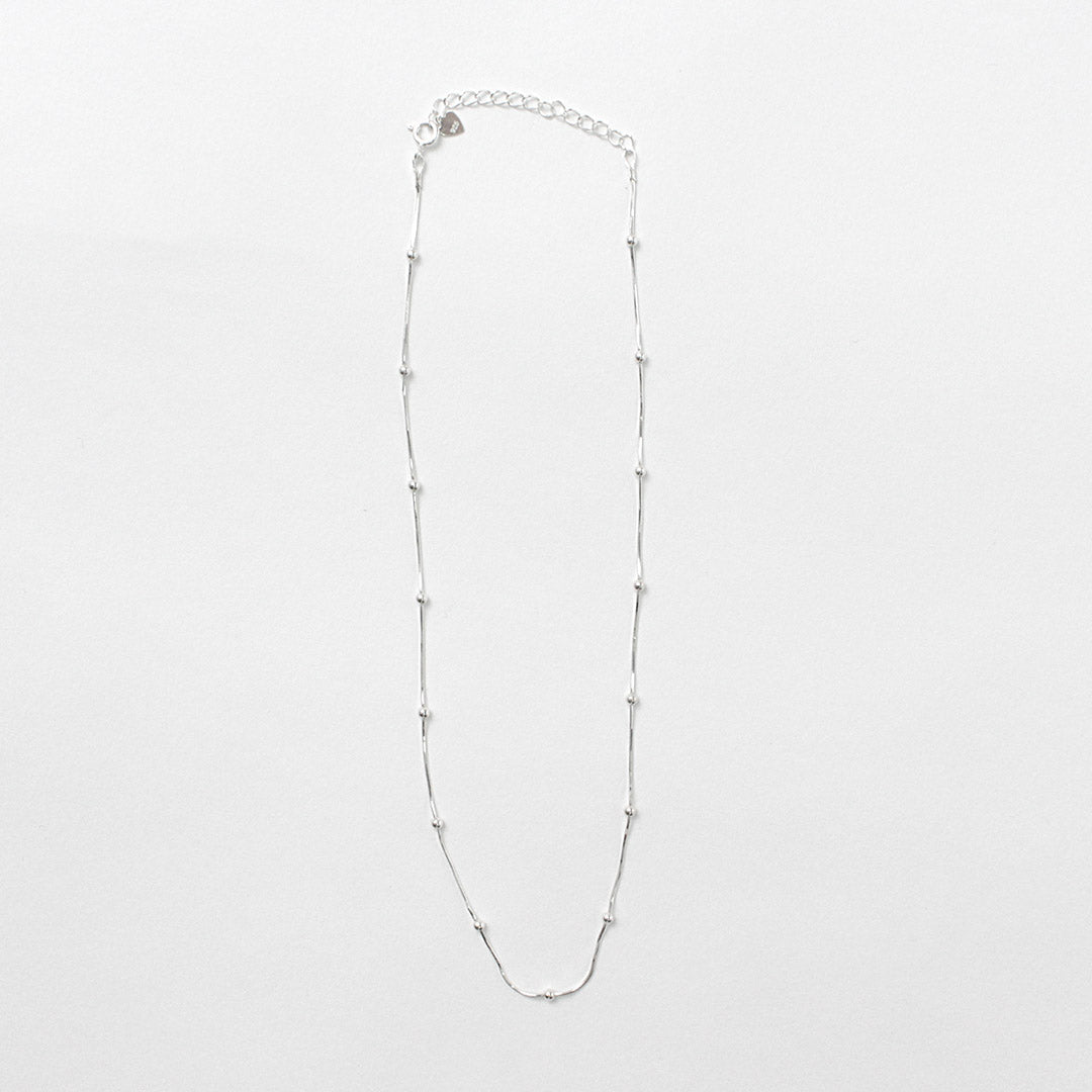 aura（オーラ） ドットスネーク ネックレス レディース シルバー925 Dot snake necklace