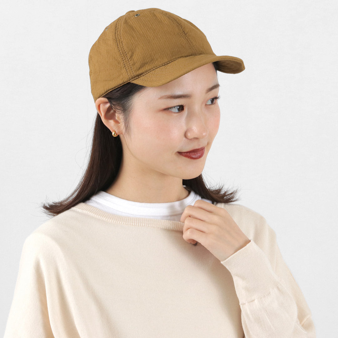 HIGHER（ハイアー） ステッチクロス キャップ / メンズ レディース ユニセックス 帽子 綿 コットン 日本製 STITCH CLOTH CAP