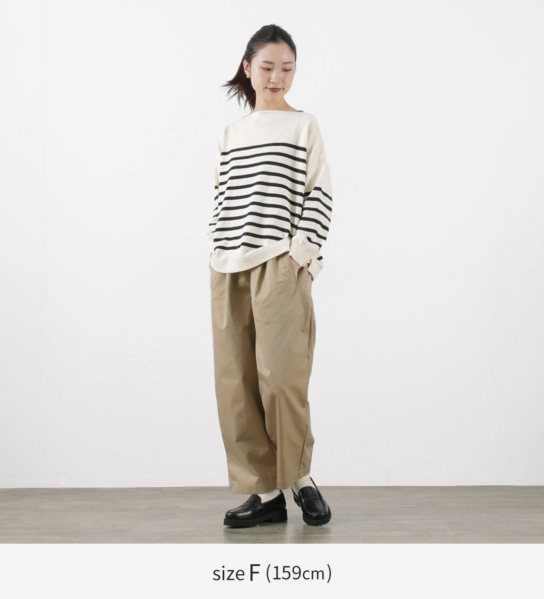 【まとめ買いで最大30％OFFクーポン】【50％OFF】MAO MADE（マオメイド） やわらかコットン 配色ガゼット シリーズ / レディース トップス ニット プルオーバー 綿【セール】 クリスマス プレゼント ギフト