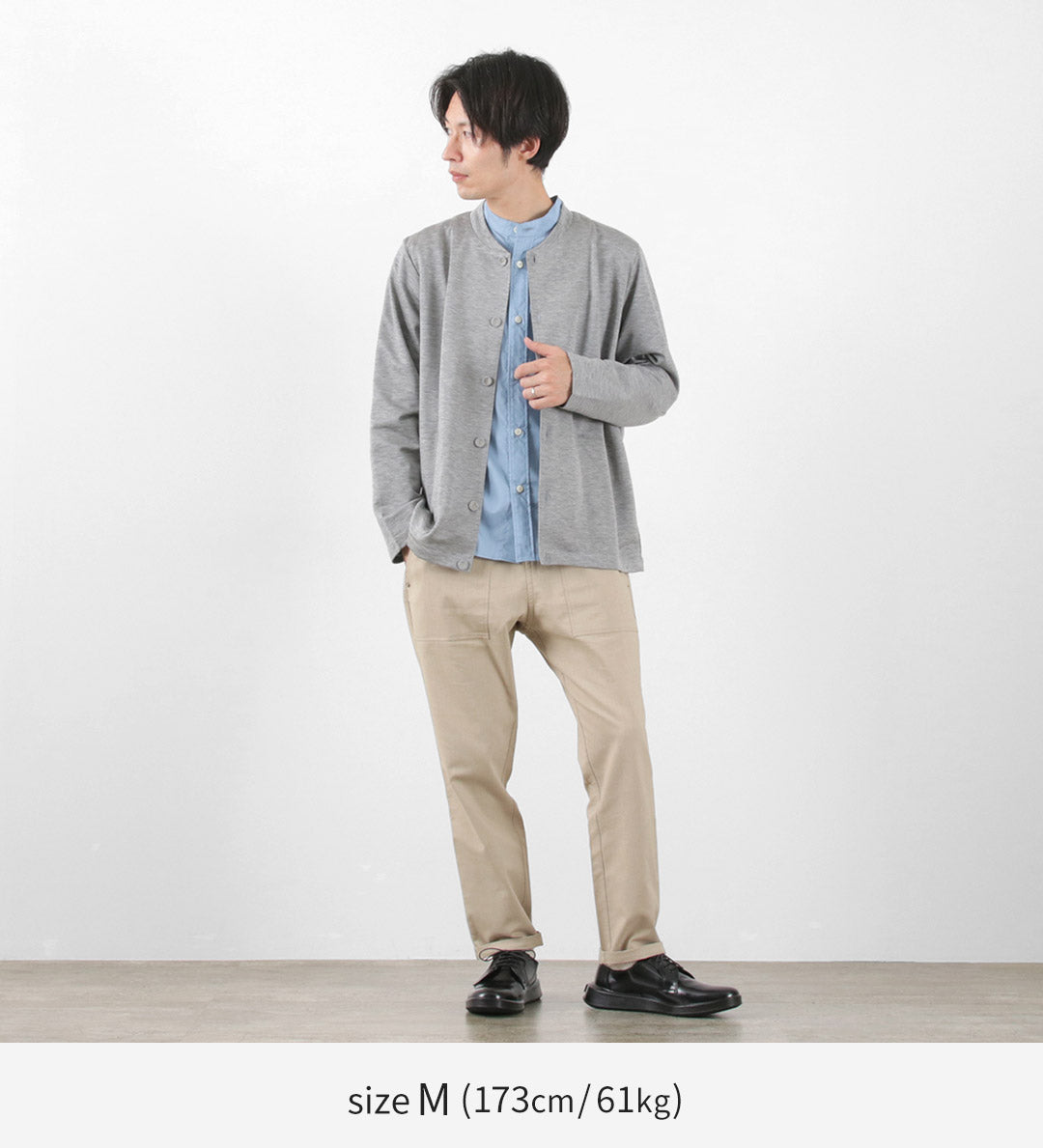 【30％OFF】RE MADE IN TOKYO JAPAN（アールイー） ビスコースニット クルーネック カーディガン / 薄手 春夏 メンズ ライトアウター 冷房対策 日本製 Viscose Knit Crew Neck Cardigan【セール】