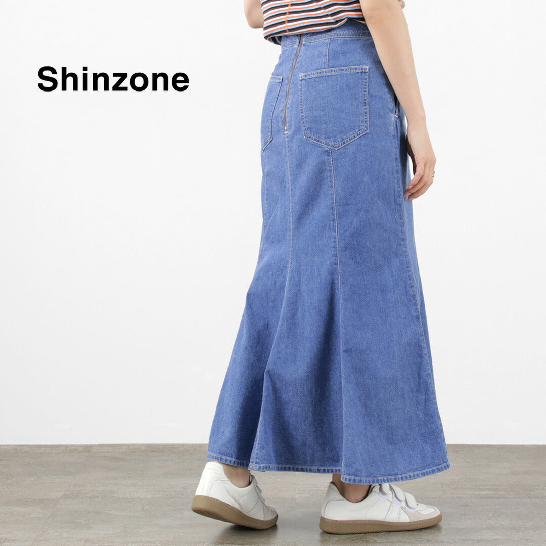 SHINZONE（シンゾーン） デニムマーメイドスカート