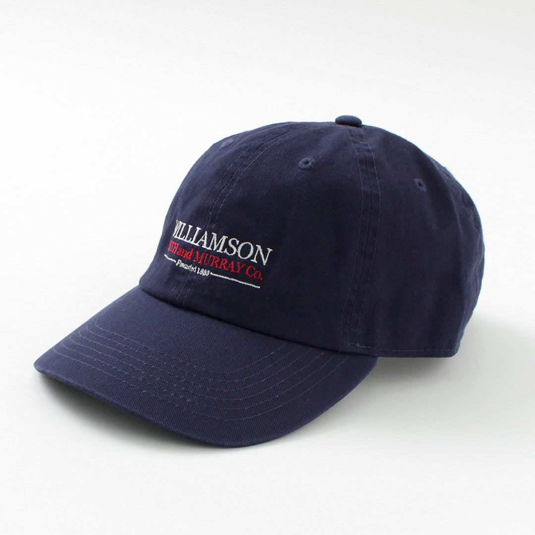 SHINZONE（シンゾーン） ウィリアムソン キャップ / レディース 帽子 ホワイト ロゴ コットン 綿 ネイビー 刺繍 23MMSIT02 WILLIAMSON CAP