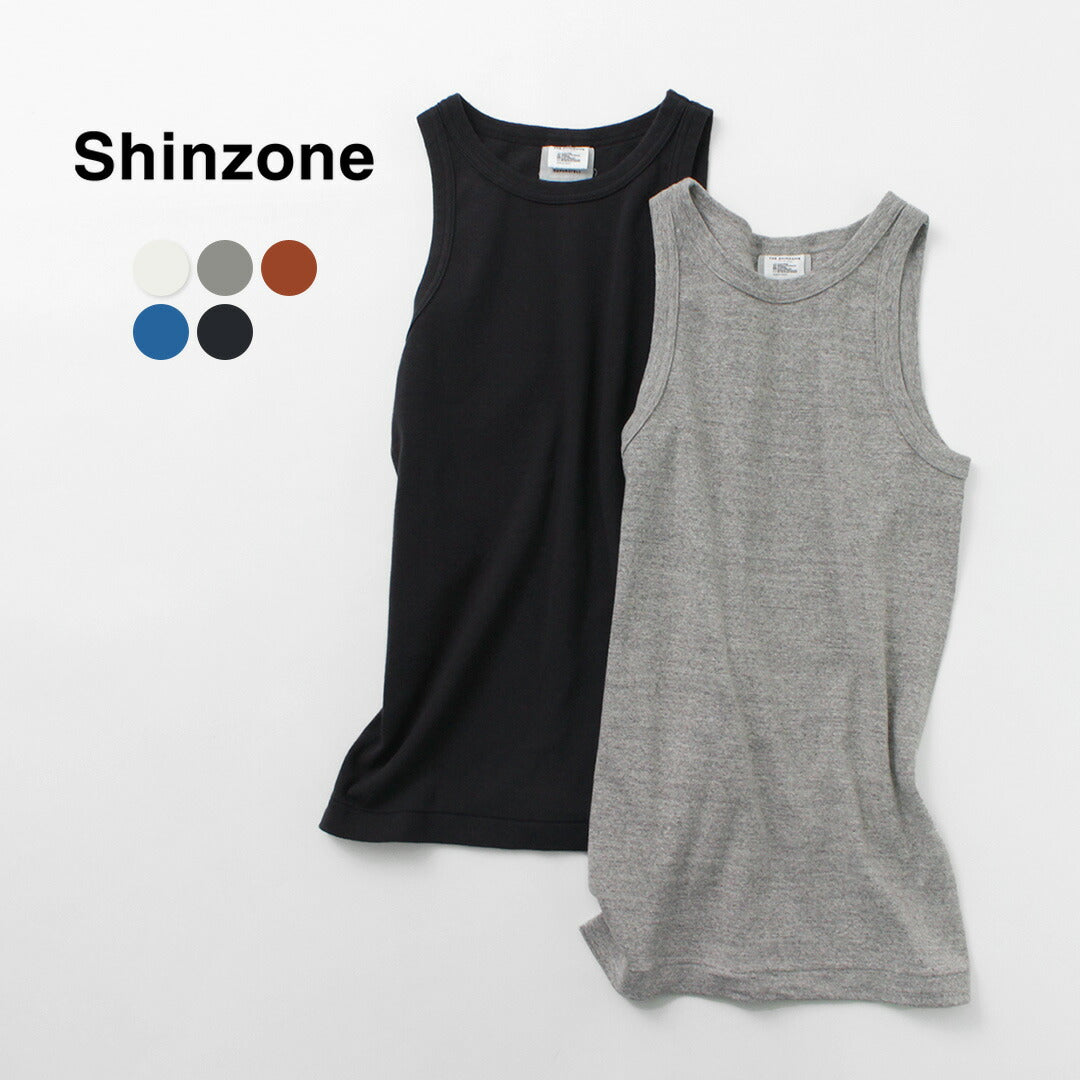 SHINZONE（シンゾーン） サーキュラーリブタンクトップ