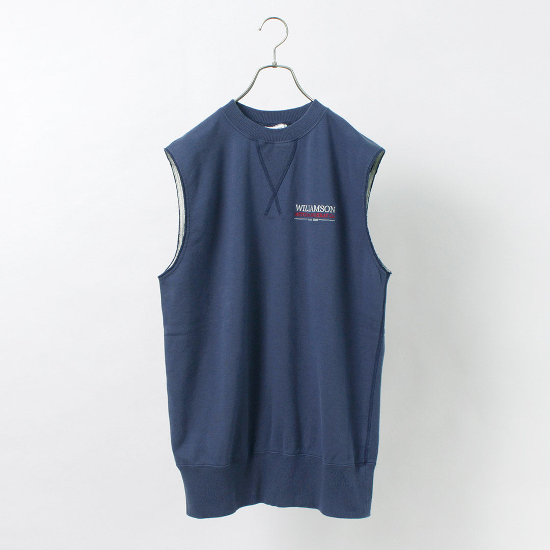 SHINZONE（シンゾーン） スウェットベスト / レディース トップス チュニック丈 ノースリーブ スリーブレス ロゴ コットン 綿 23MMSCU11 SWEAT VEST