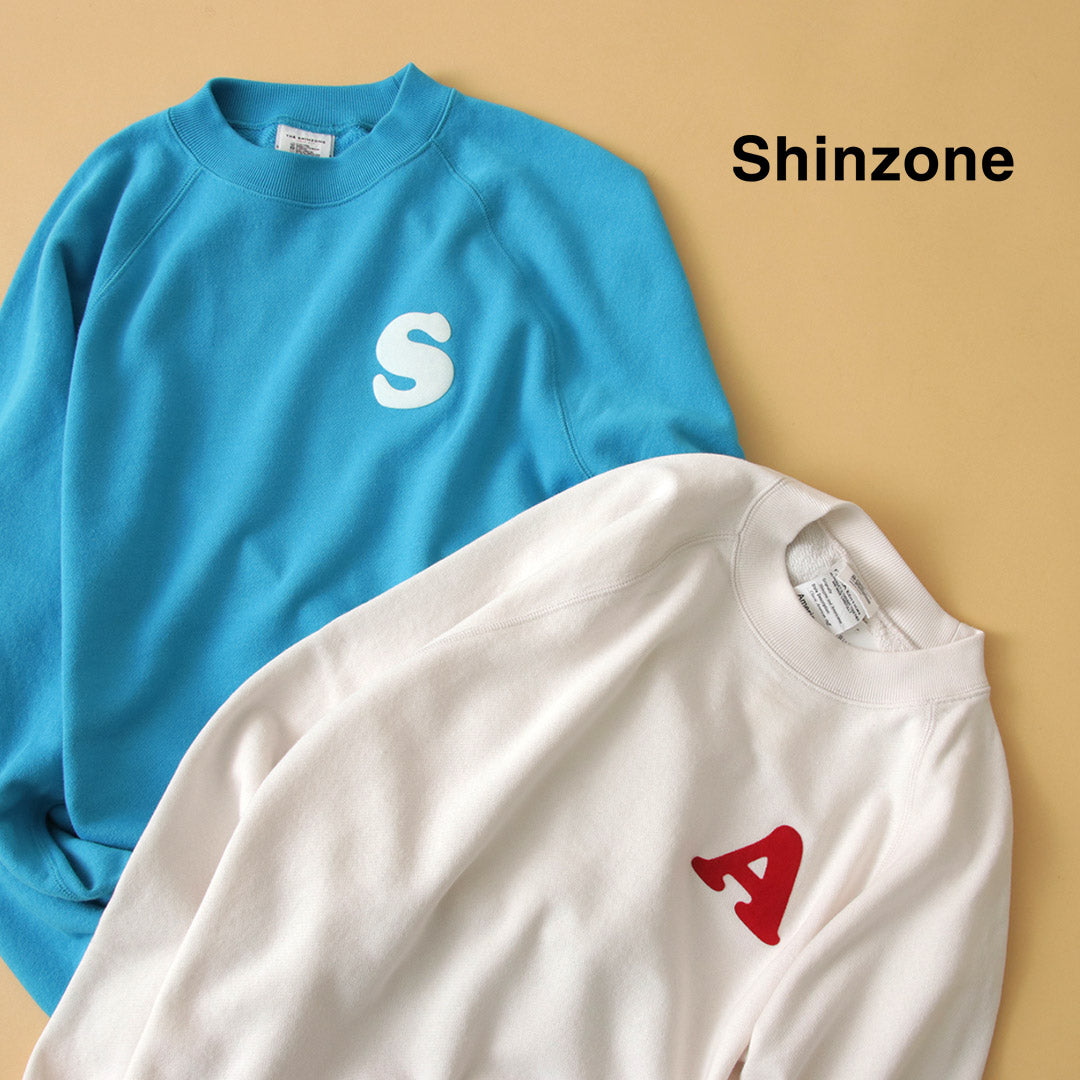 【30％OFF】SHINZONE（シンゾーン） シンゾーン×アメリカーナ コラボレーションスウェット / レディース トレーナー 長袖 無地 ロゴ 23MXXCU01 AMERICANA COLLABORATION SWEAT【セール】