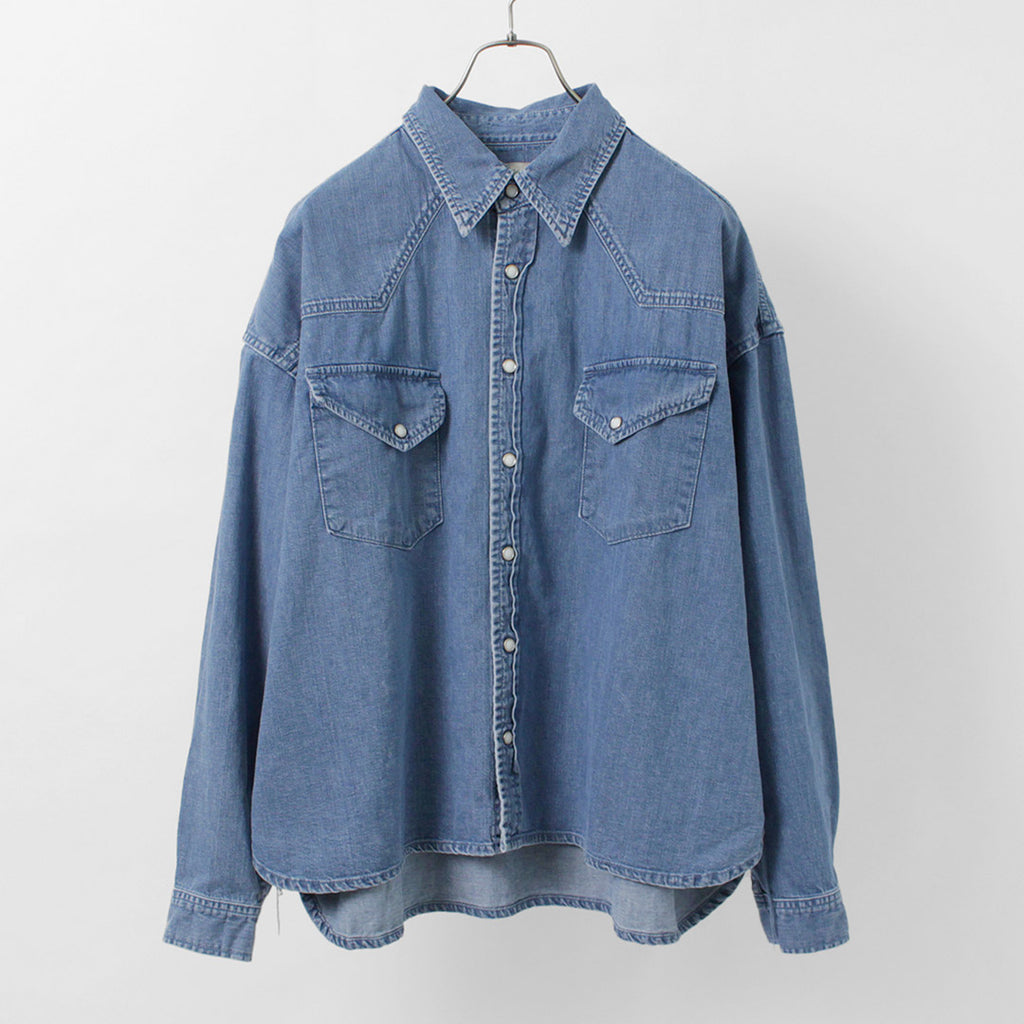 REMI RELIEF（レミレリーフ） SHORT DENIM WESTERN SHIRT / ショート