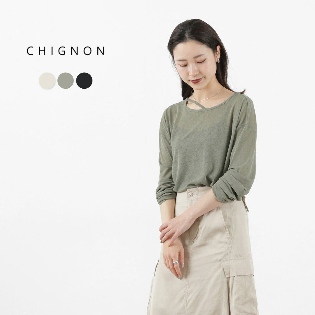 【30％OFF】CHIGNON（シニヨン） ストラップネックCS