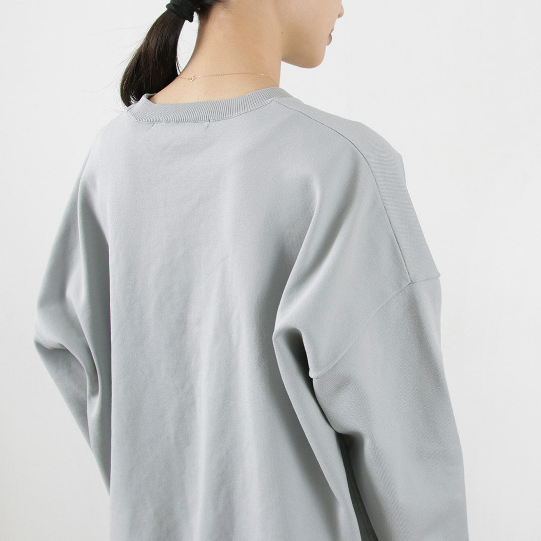 mizuiro ind（ミズイロインド） クルーネック ワイド P/O / レディース トップス プルオーバー スウェット 長袖 Crew Neck Wide P/O