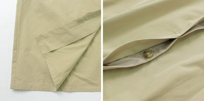 MIZUIRO IND（ミズイロインド） シャツライク コート / レディース ライトアウター ロング丈 長袖 Shirt Like Coat liou クリスマス プレゼント ギフト