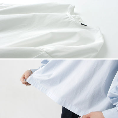 MIZUIRO IND（ミズイロインド） クルーネック パフSLV P/O / レディース シャツ ブラウス 長袖 無地 Crew Neck Puff SLV P/O クリスマス プレゼント ギフト
