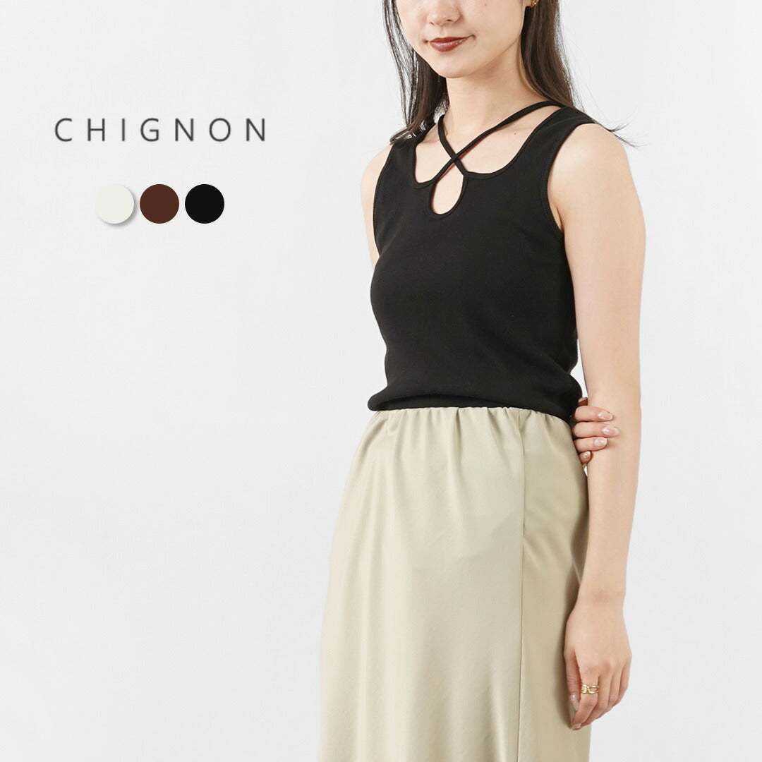 【30％OFF】CHIGNON（シニヨン） 2WAYタンクトップ