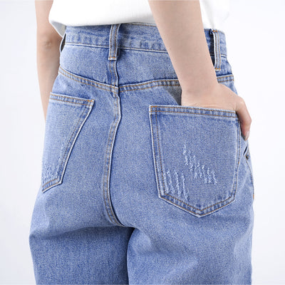 YENN（イェン） ハイライズ タック ワイド デニムパンツ / レディース ボトムス デニム ハイウエスト HIGH RIZE TUCK WIDE DENIM PANTS