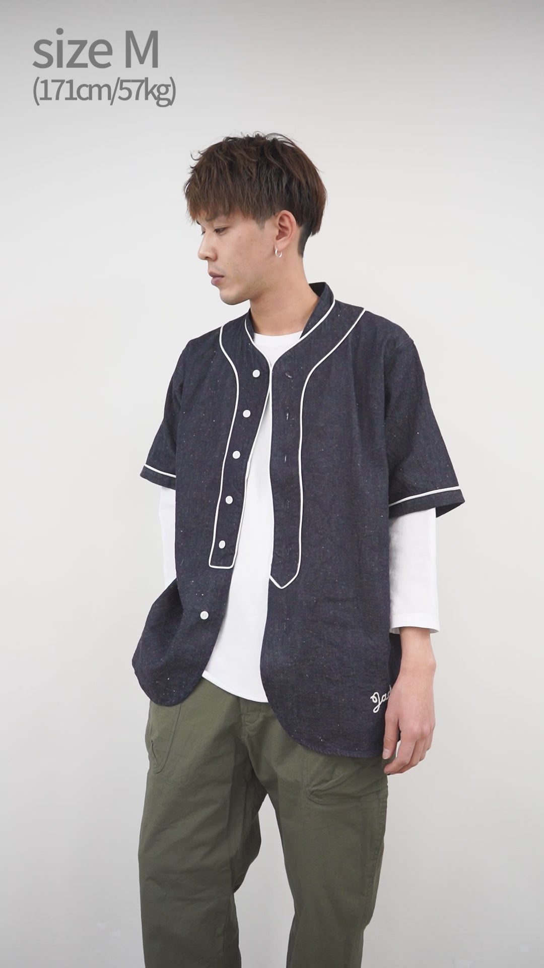 FOB FACTORY（FOBファクトリー） F3490 ベースボール シャツ｜ROCOCO