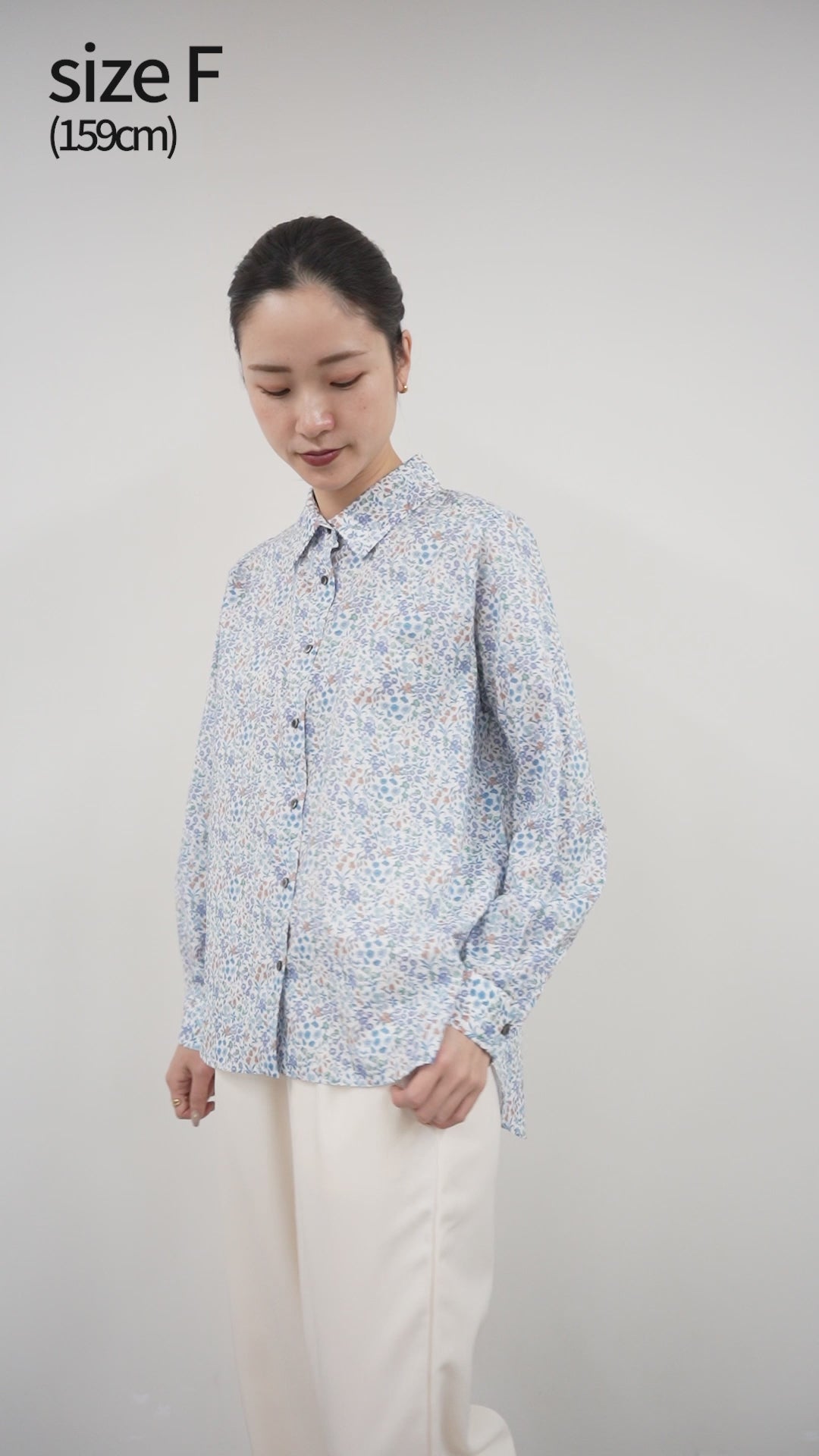 50％OFF】MIDIUMI（ミディウミ）リバティプリントシャツ / レディース ブラウス 花柄 綿 コットン LIBERTY Print –  ROCOCO ONLINE STORE