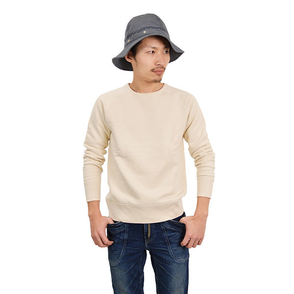 BARNS（バーンズ） 別注 吊り編み 裏毛 クルー スウェット2021年モデル 無地 メンズ 日本製 L/S CREW SWEAT BR-4930R クリスマス プレゼント ギフト
