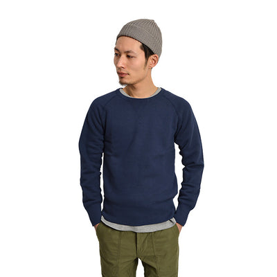 BARNS（バーンズ） 別注 吊り編み 裏毛 クルー スウェット2021年モデル 無地 メンズ 日本製 L/S CREW SWEAT BR-4930R クリスマス プレゼント ギフト