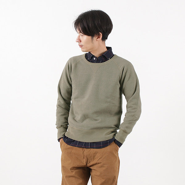 BARNS（バーンズ） 別注 吊り編み 裏毛 クルー スウェット2021年モデル 無地 メンズ 日本製 L/S CREW SWEAT BR-4930R クリスマス プレゼント ギフト