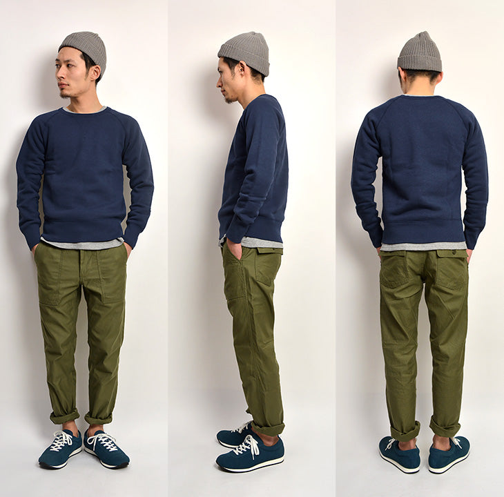 BARNS（バーンズ） 別注 吊り編み 裏毛 クルー スウェット2021年モデル 無地 メンズ 日本製 L/S CREW SWEAT BR-4930R クリスマス プレゼント ギフト