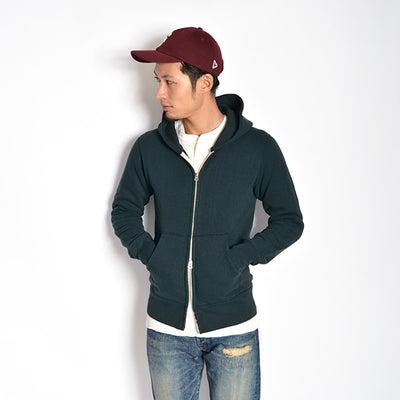 BARNS（バーンズ） 別注 吊り編み 裏毛 ジップパーカー 2021年モデル スウェット 無地 メンズ 日本製 L/S ZIP PARKA SWEAT BR-4931R クリスマス プレゼント ギフト
