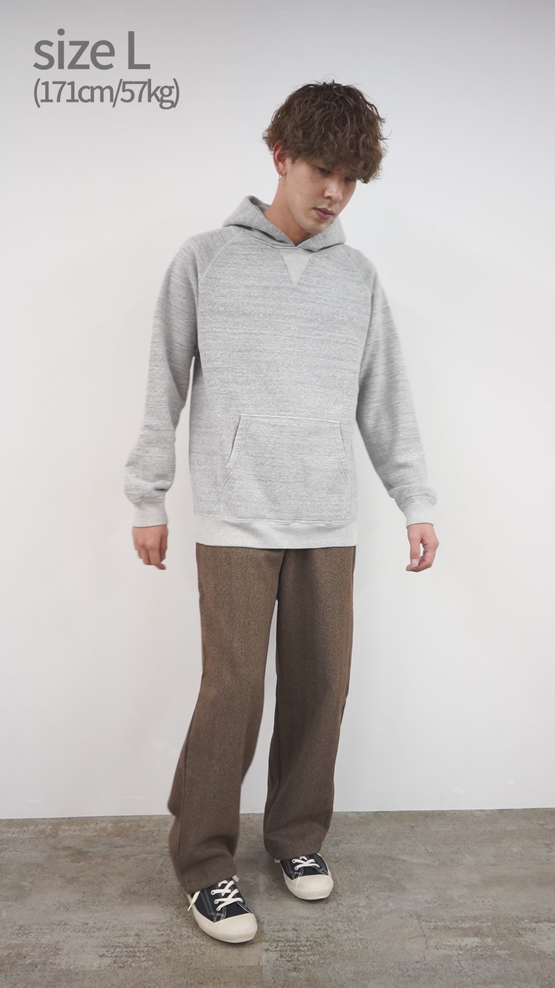 30％OFF】BARNS（バーンズ） カラー別注 吊り編み 裏毛 プル