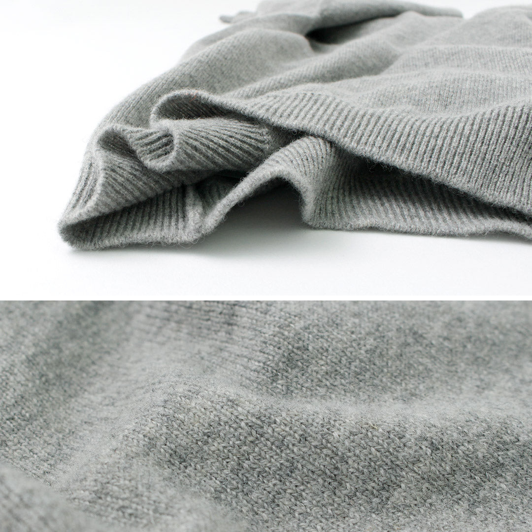 WILLIAM LOCKIE（ウイリアムロッキー） ラムズウール クルーネック ニット / セーター / メンズ / LAMBSWOOL CREW KNIT