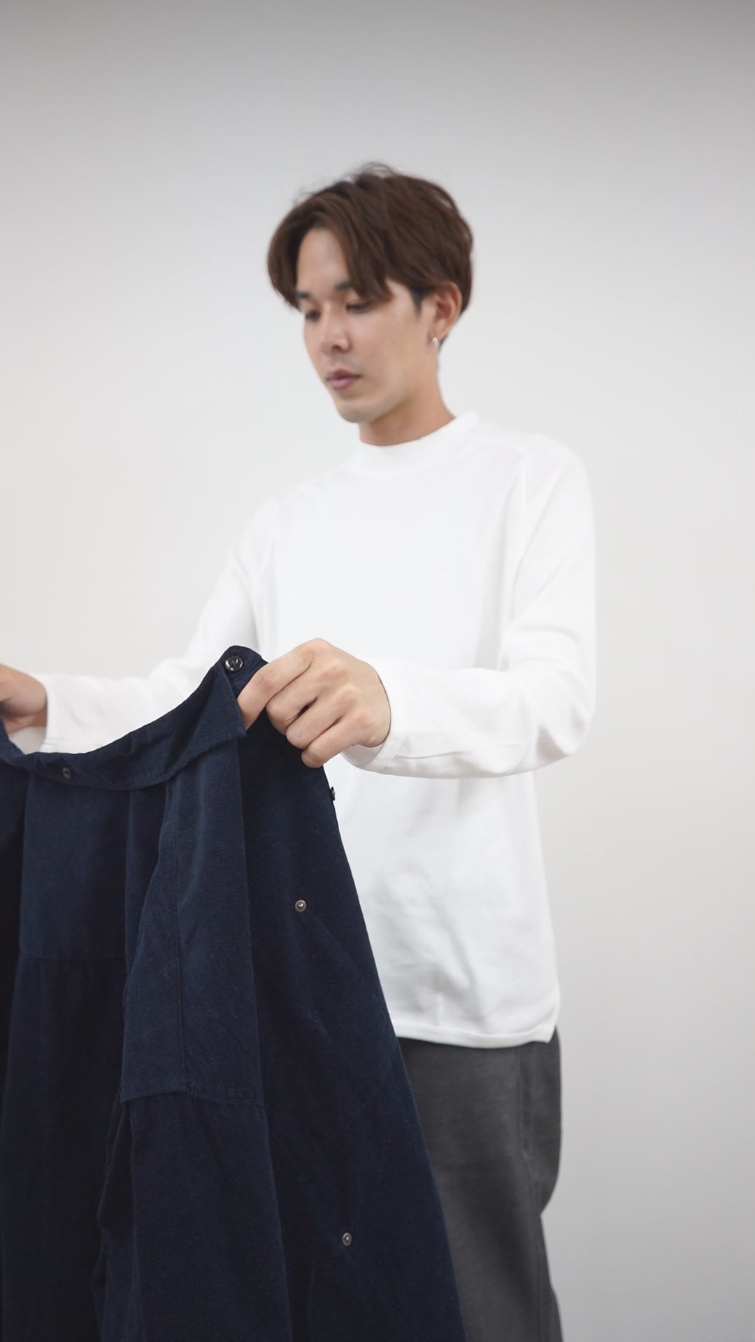 【まとめ買いで最大30％OFFクーポン】【30％OFF】FOB FACTORY（FOBファクトリー） F3482 コーデュロイ ボールシャツ メンズ 長袖シャツ ワークシャツ細畝 日本製 CORDUROY BALL SHIRT【セール】 クリスマス プレゼント ギフト