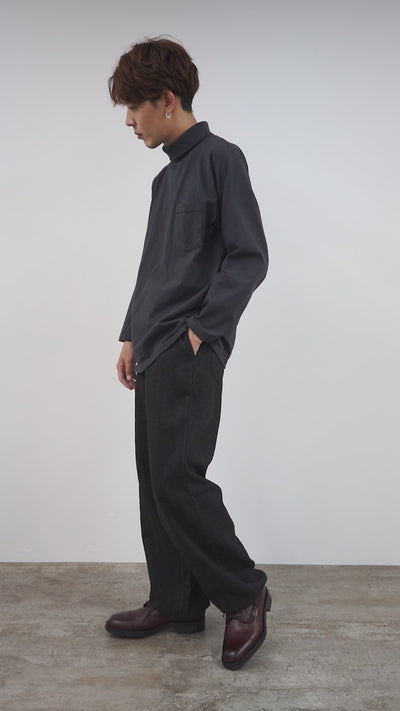 GOODWEAR（グッドウェア） ロングスリーブ タートルネック ポケットTシャツ メンズ レディース ユニセックス トップス 長袖 ロンT 無地 シンプル ヘビーオンス 厚手 アメリカ製 L/S TURTLE NECK POCKET TEE クリスマス プレゼント ギフト